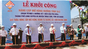 Khởi công nâng cấp, mở rộng Tỉnh lộ 943